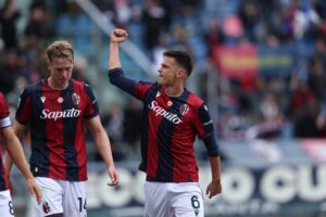 Nikola Moro in Bologna-Pisa (© Bologna FC 1909)