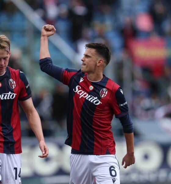 Nikola Moro in Bologna-Pisa (© Bologna FC 1909)