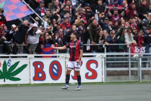 Nicolò Cambiaghi esordisce in Italia-Israele (© Bologna FC 1909)