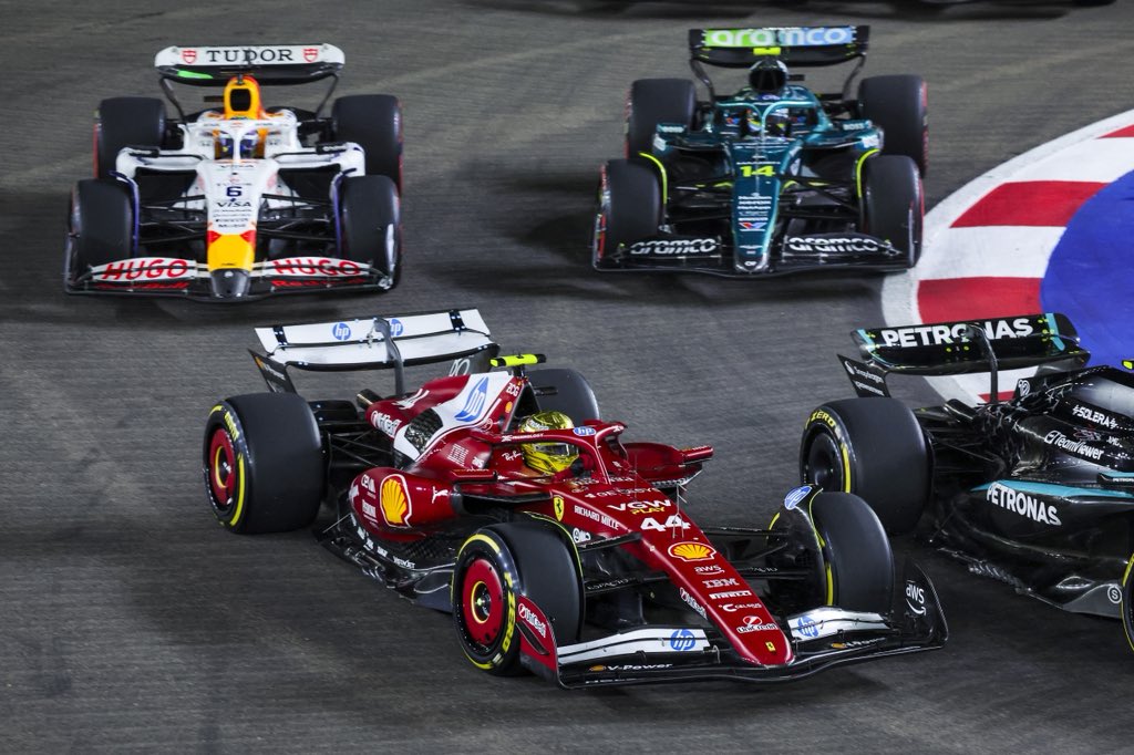 hamilton f1 gp singapore