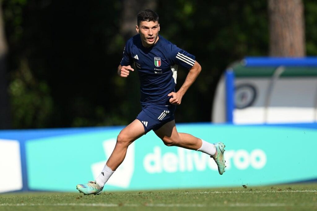 Nicolò Cambiaghi in azzurro crediti FIGC