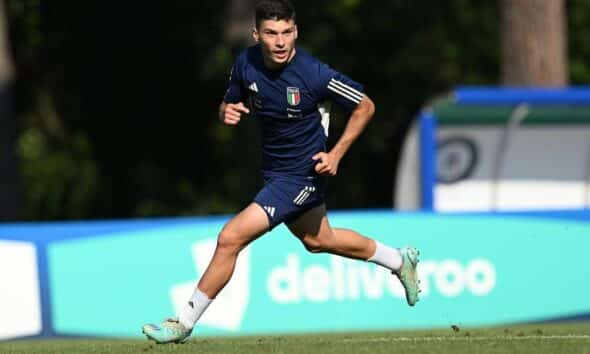 Nicolò Cambiaghi in azzurro crediti FIGC