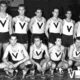 Virtus Pallacanestro Diciannovesima puntata. La Virtus 1951/52: Gambini, Dino Zucchi, Bersani, Ferriani, Vannini, Carlo Negroni, Rapini, Bencivenni, Ranuzzi, Battilani.