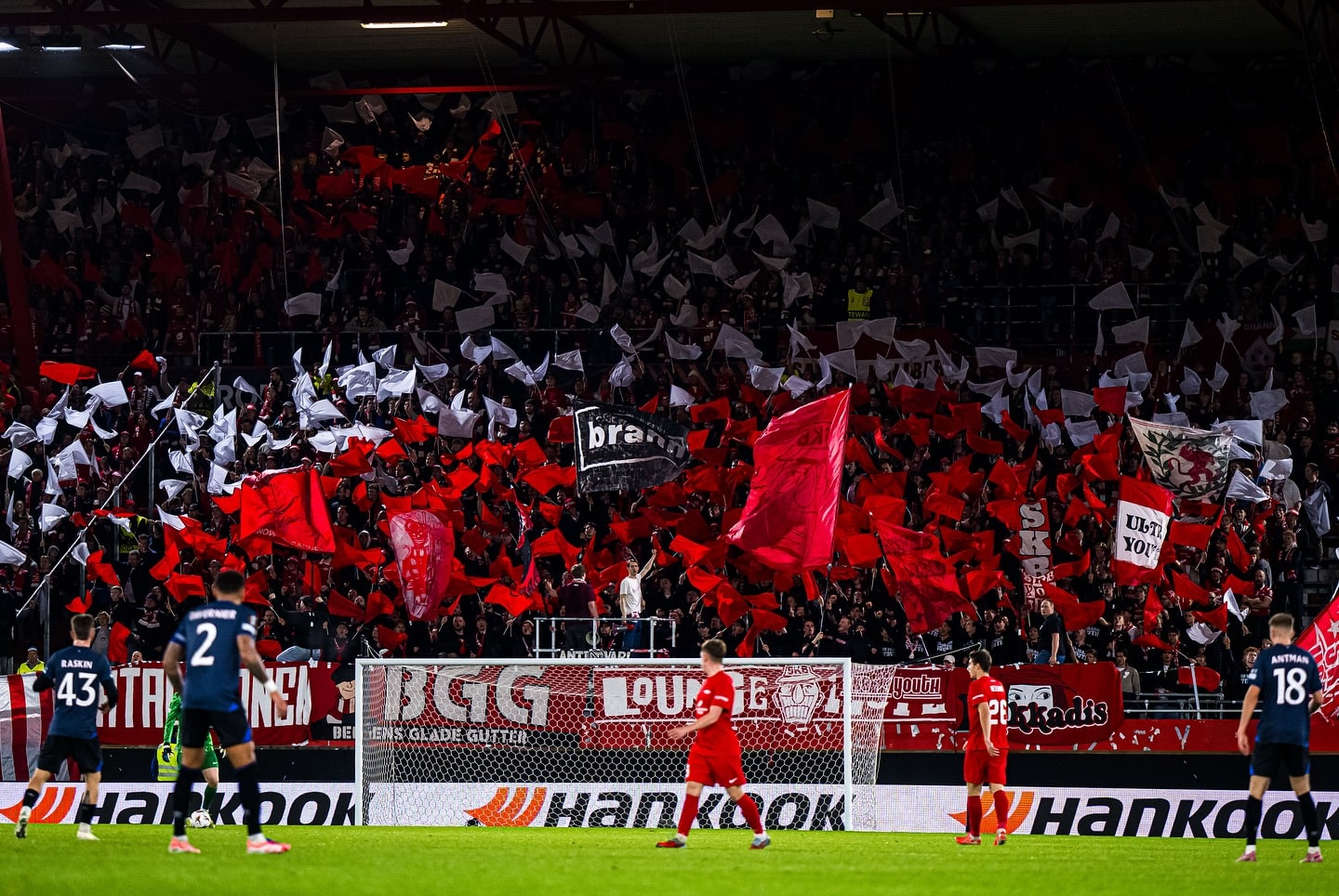 I tifosi del Brann crediti Sportskubben Brann profilo Facebook