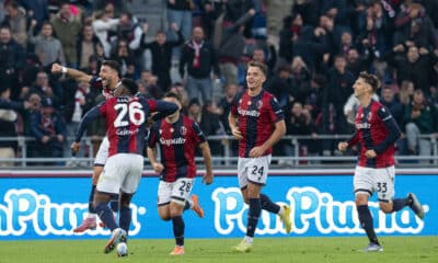 Bologna-Napoli 2-0, ora i rossoblù sono al quinto posto della classifica di Serie A (©Damiano Fiorentini)