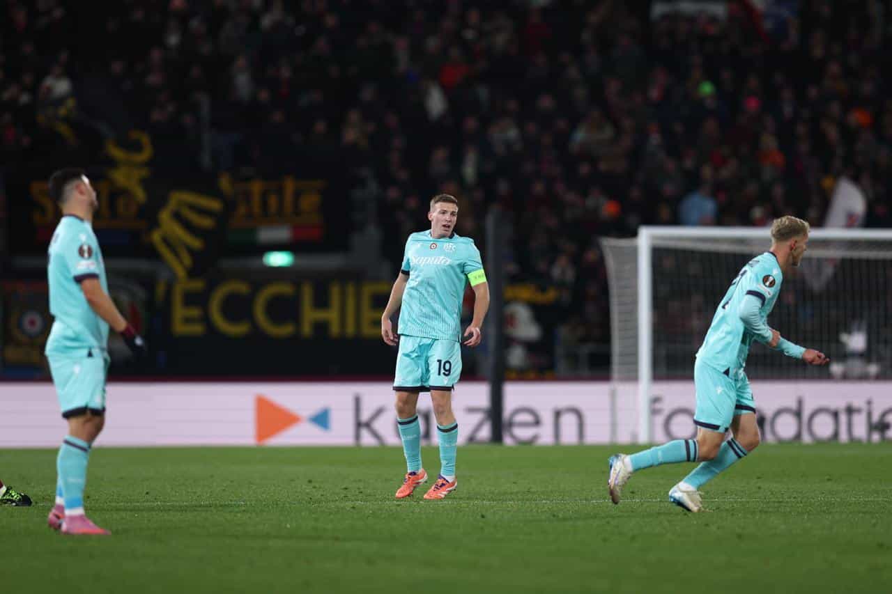 Bologna-Salisburgo 4-1, Lewis Ferguson (© Bologna FC 1909)