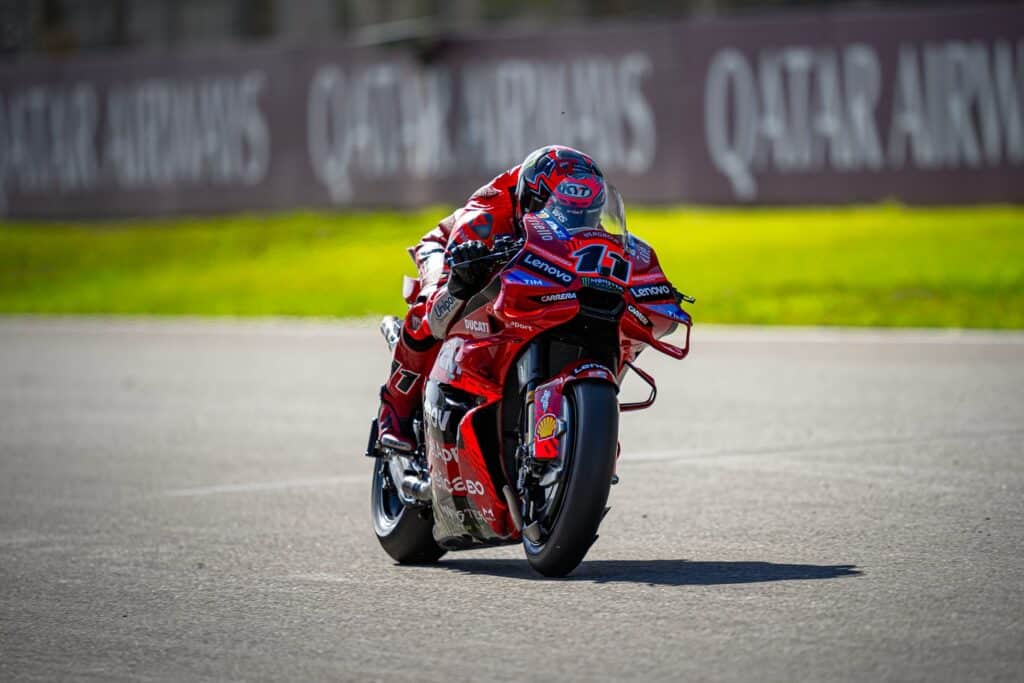 Bulega in azione a Portimao
