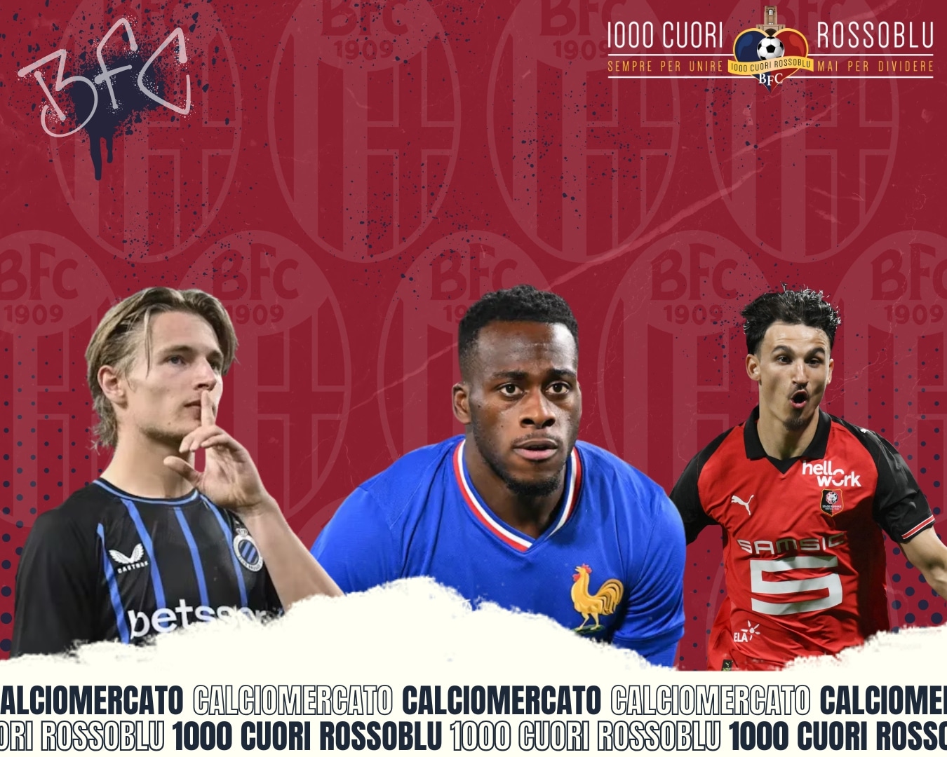 Calciomercato Bologna: Vermant, Kalimuendo e Lepaul