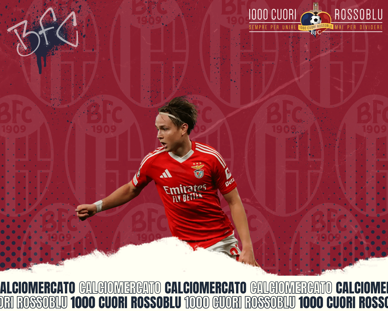 Andreas Schjelderup - Calciomercato Bologna (© 1000cuorirossoblu)