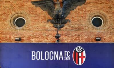 Striscione del Bologna Fc