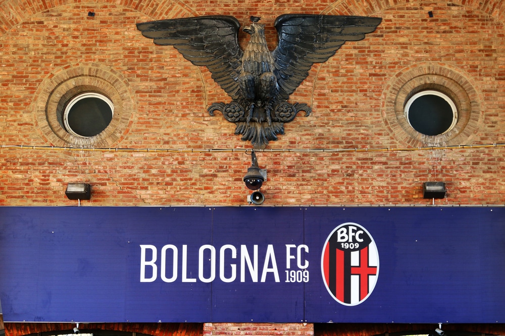 Striscione del Bologna Fc
