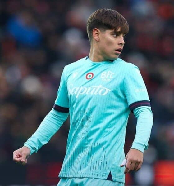 Benjamin Dominguez in Udinese - Bologna (© Bologna FC)