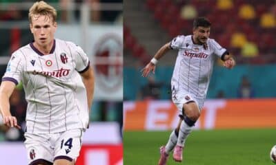 Heggem e Orsolini (© Bologna FC 1909)