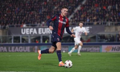 Emil Holm in Bologna-Brann (© Bologna FC 1909)