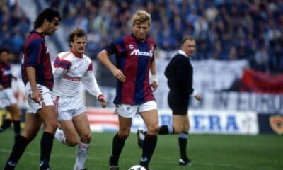 Lajos Detari, al Bologna tra il 1990 e il 1992 (© Bologna FC 1909)