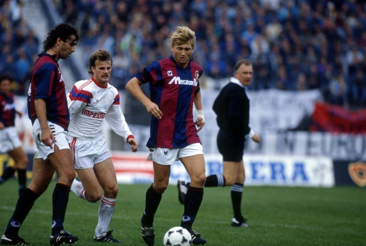 Lajos Detari, al Bologna tra il 1990 e il 1992 (© Bologna FC 1909)