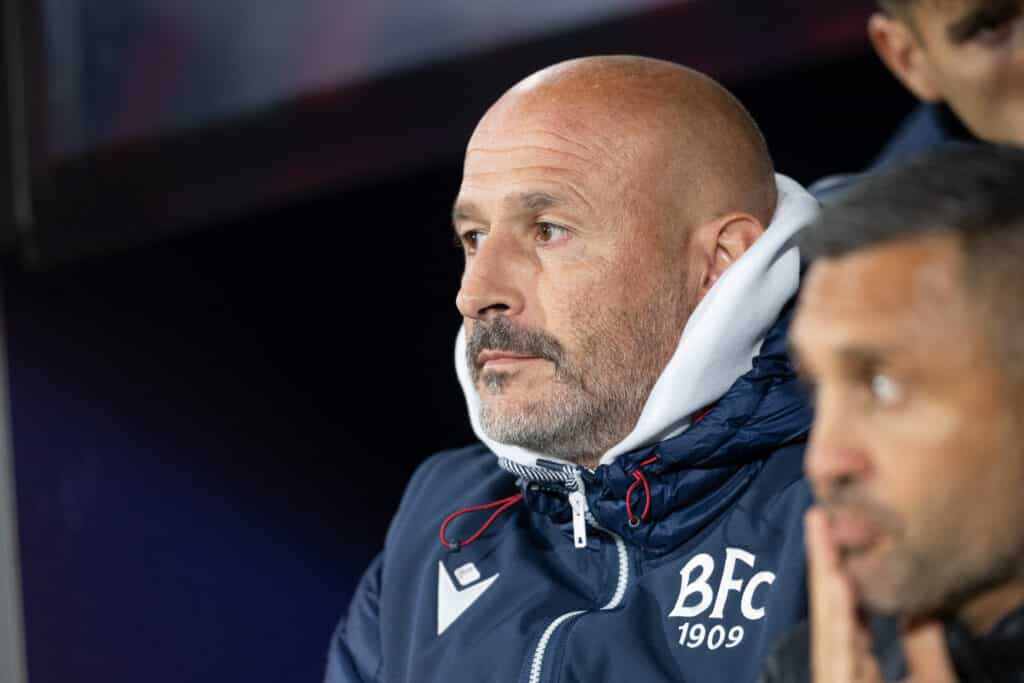 Italiano e Niccolini, in Bologna-Brann, non sono riusciti ad ottenere quel passo avanti in classifica (@Damiano Fiorentini)