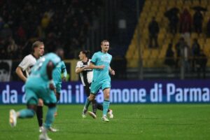 Tommaso Pobega in Parma-Bologna (©Bologna FC 1909)