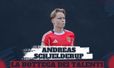 Andreas Schjelderup, attaccante del Benfica