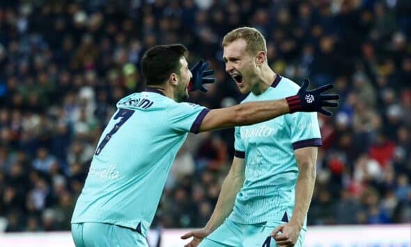 Tommaso Pobega in Udinese - Bologna (© Bologna FC)