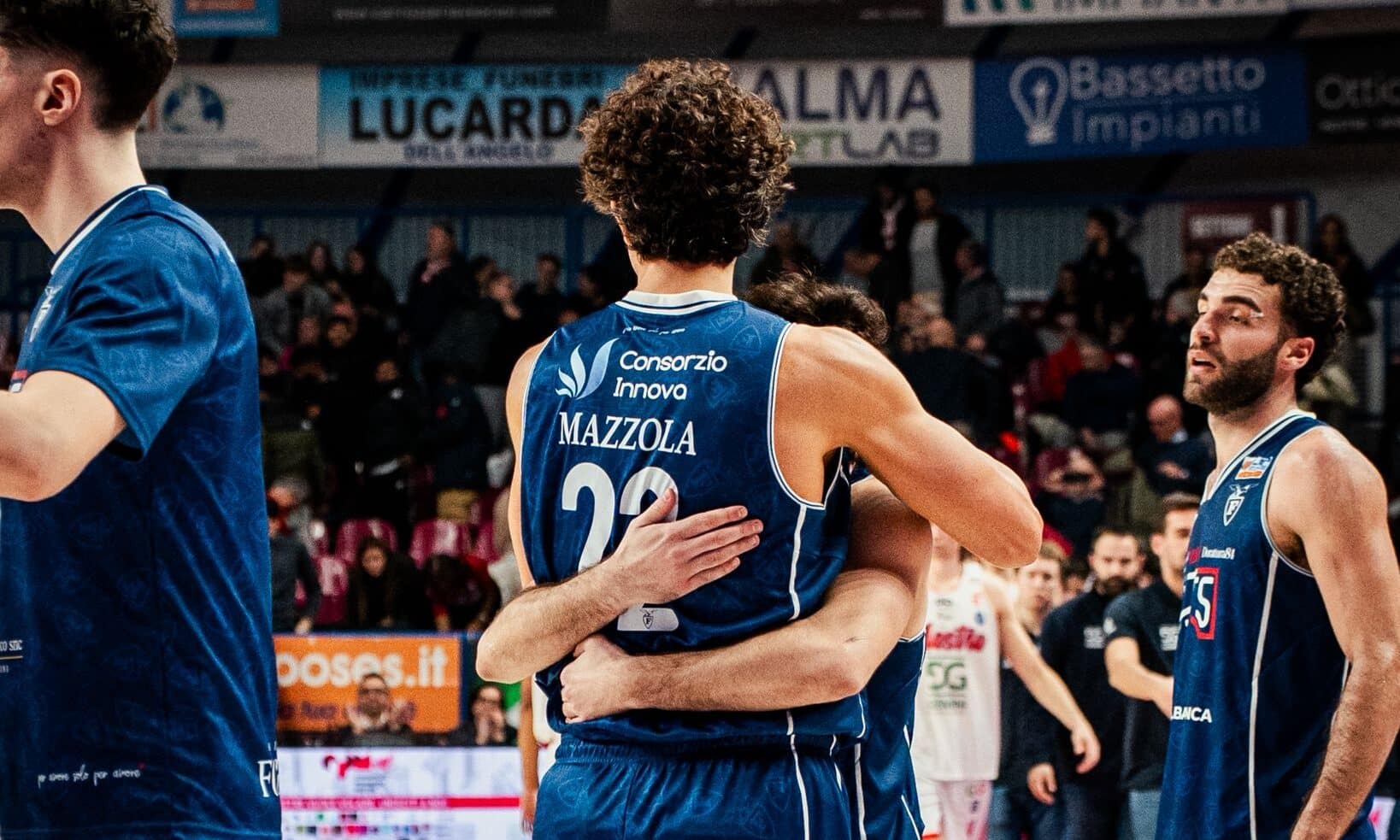 Gianluca Della Rosa e Valerio Mazzola crediti Fortitudo Pallacanestro