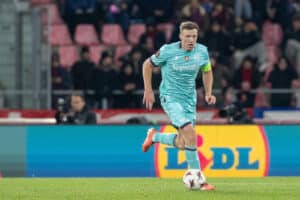 Lewis Ferguson in Bologna-Salisburgo 4-1 (© Damiano Fiorentini)