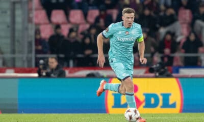 Lewis Ferguson in Bologna-Salisburgo 4-1 (© Damiano Fiorentini)