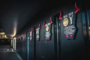 La wall of fame (© RB Salzburg)