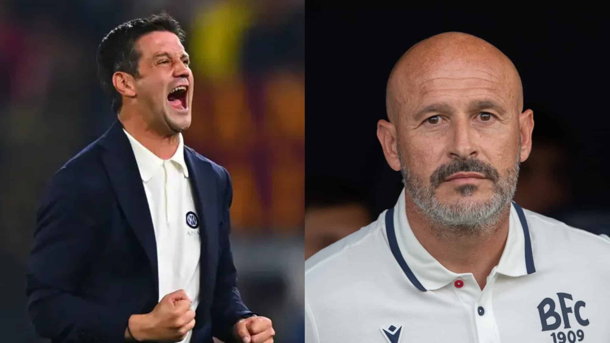 Cristian Chivu e Vincenzo Italiano (© Inter e Damiano Fiorentini)