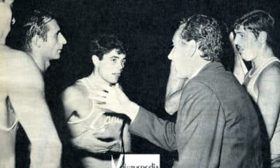 Virtus Pallacanestro Ventiseiesima puntata. Virtus 1966/67: Pellanera, Cosmelli e Lombardi ascoltano coach Sip.