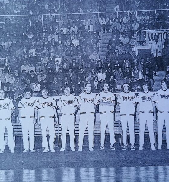 Virtus Pallacanestro Ventinovesma puntata. La Virtus 1971/2: Gergati, Albonico, Sacco, Ranuzzi, Buzzavo, Bertolotti, Fultz, Benelli, Ferracini, Serafini.