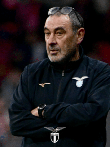 Maurizio Sarri, allenatore Lazio (© S.S. Lazio)
