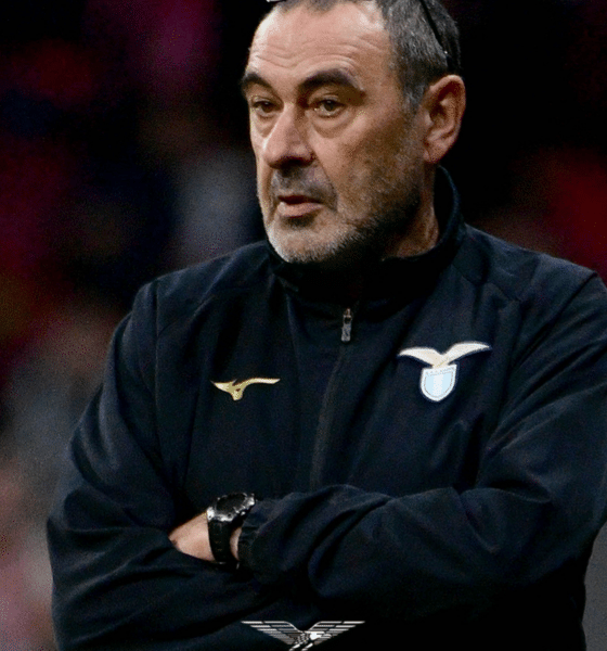 Maurizio Sarri, allenatore Lazio (© S.S. Lazio)