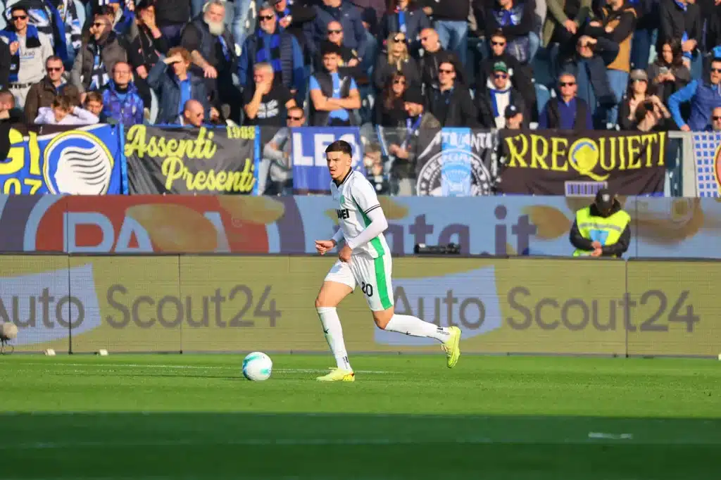 Tarik Muharemovic in Atalanta-Sassuolo (©U.S. Sassuolo Calcio)