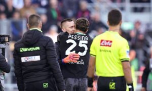 Massimo Pessina e Lukasz Skorupski crediti Bologna Fc 1909