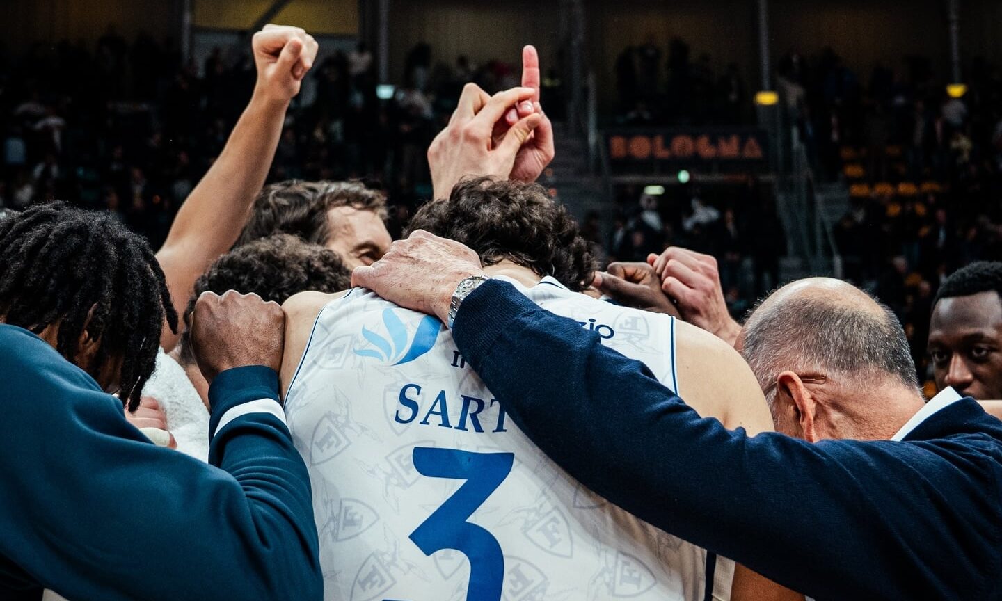 Alvise Sarto Attilio Caja (©Fortitudo Pallacanestro)