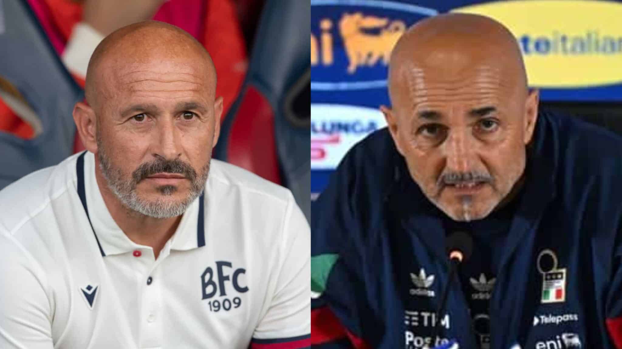 Luciano Spalletti e Vincenzo Italiano, Bologna e Juventus (© FIGC e Damiano Fiorentini)