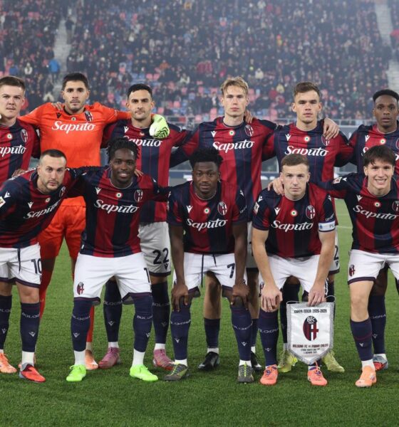 I titolari in Bologna-Parma (© Bologna FC 1909)