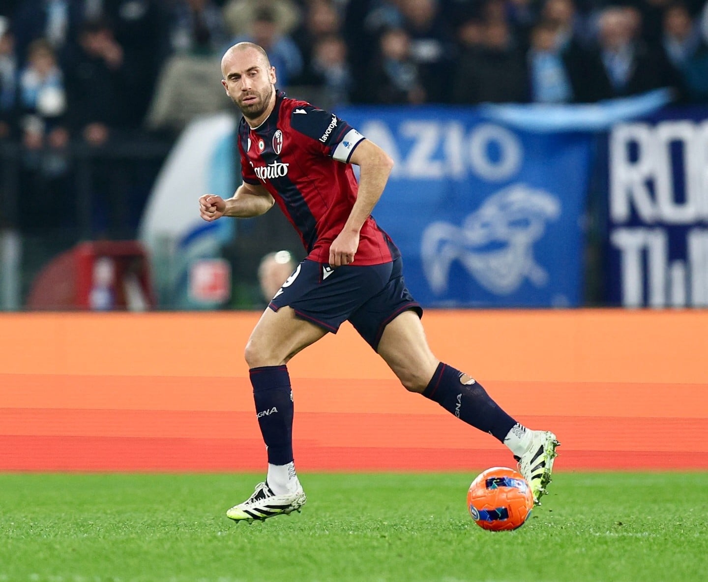 De Silvestri in azione in Lazio-Bologna (© Bologna FC 1909)