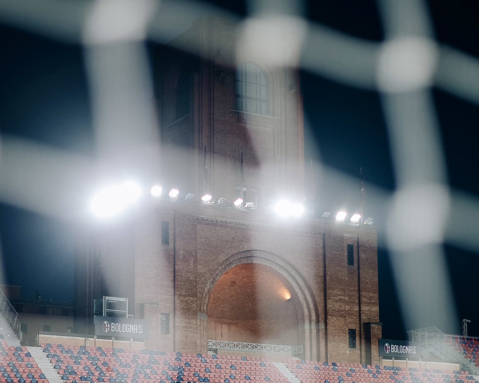 Lo stadio Dall'Ara prima di Bologna-Juventus
