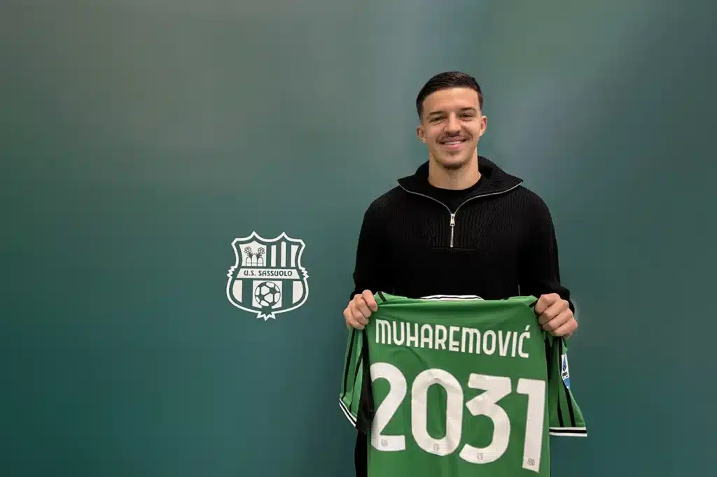 Tarik Muhareovic, obiettivo del calciomercato del Bologna (©U.S. Sassuolo Calcio)