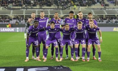 La formazione della Fiorentina per la gara contro la Dinamo Kiev