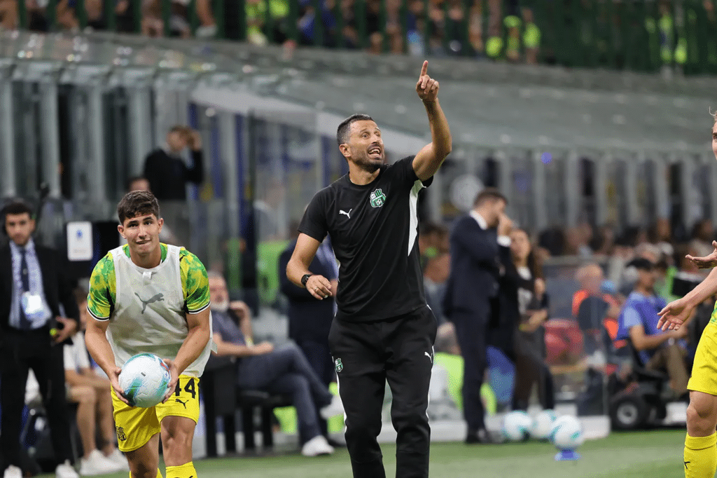 Fabio Grosso, allenatore del Sassuolo - Bologna