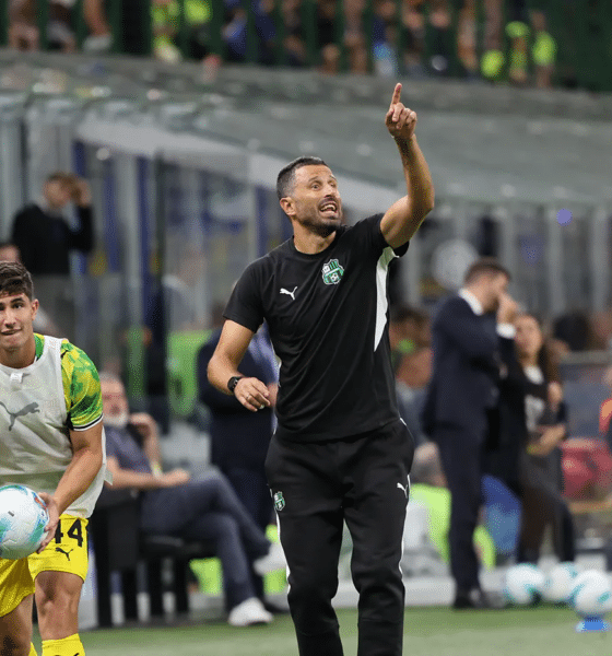 Fabio Grosso, allenatore del Sassuolo - Bologna
