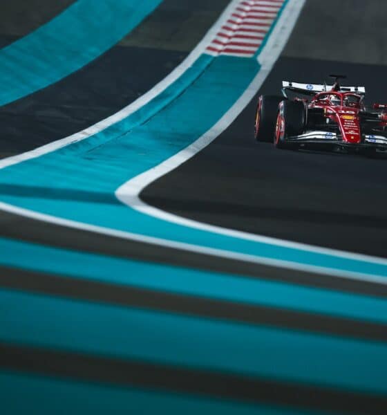 La Ferrari in azione ad Abu Dhabi