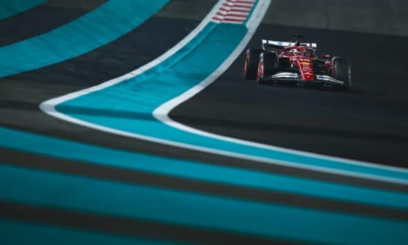 La Ferrari in azione ad Abu Dhabi