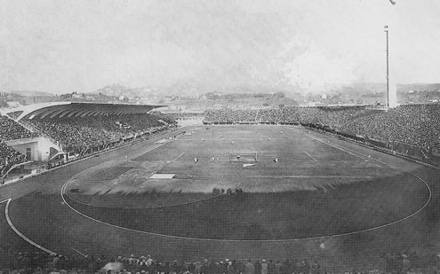 Lo stadio Berta nel 1934 (Wikipedia)