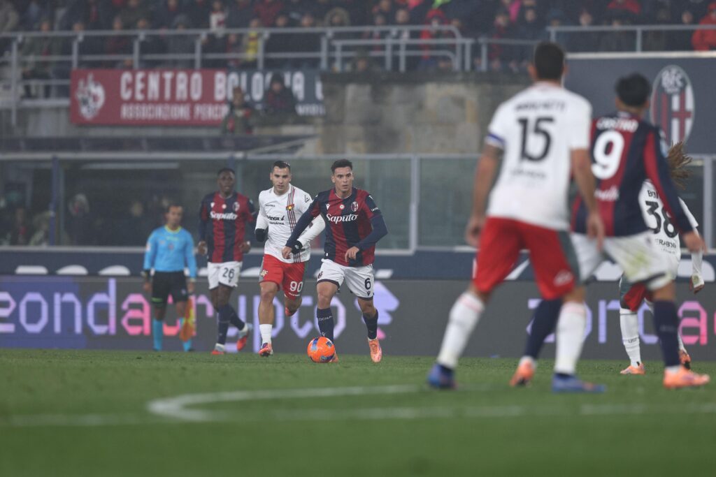Nikola Moro in Bologna-Cremonese (© Bologna FC 1909)