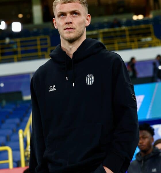 Odgaard Bologna-Inter, Supercoppa Italiana (© Bologna Fc 1909)