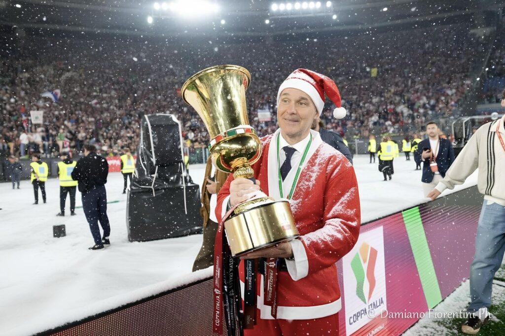 Saputo in versione Babbo Natale